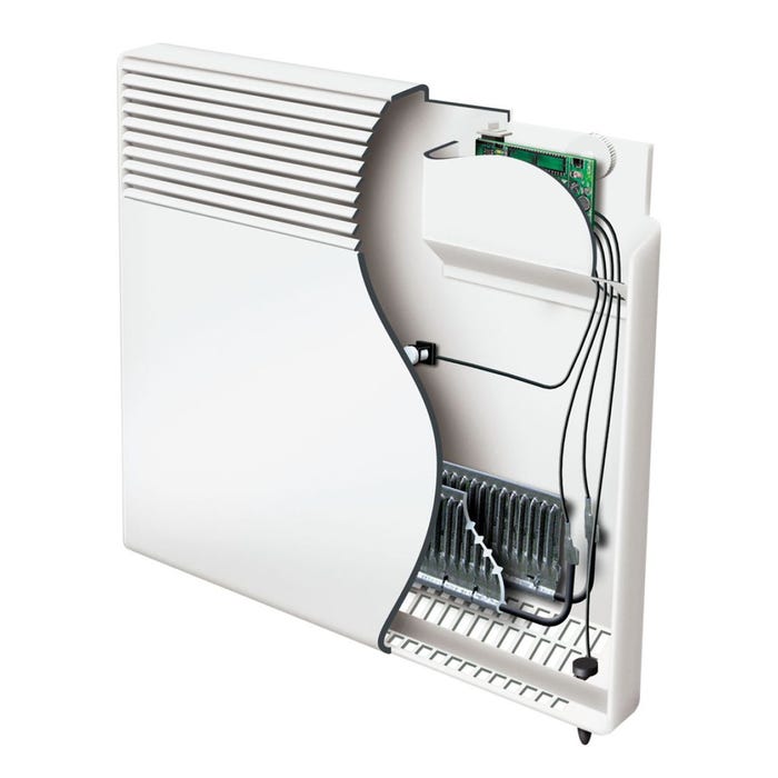 Radiateur Electrique 1000W ATLANTIC F617 Blanc - 561710 1