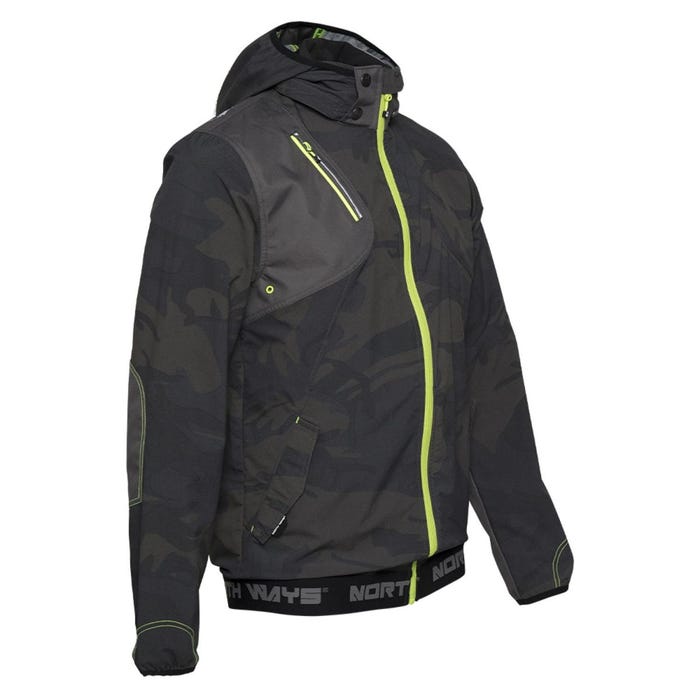 Blouson de travail multipoches Irons woodland - North Ways - Taille L 0