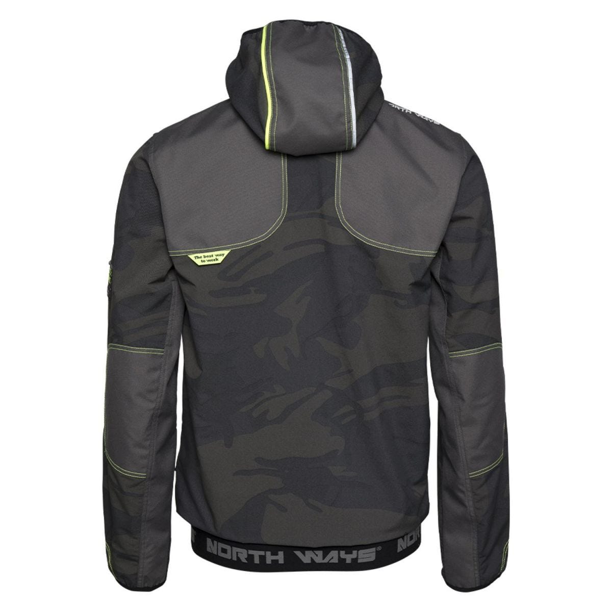 Blouson de travail multipoches Irons woodland - North Ways - Taille L 2