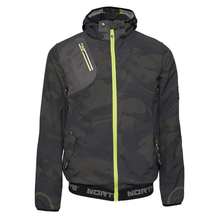 Blouson de travail multipoches Irons woodland - North Ways - Taille M 1