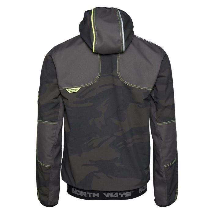 Blouson de travail multipoches Irons woodland - North Ways - Taille M 2