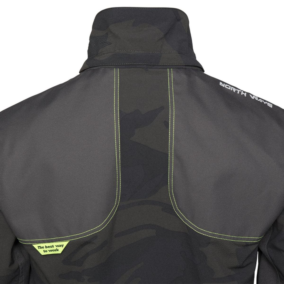 Blouson de travail multipoches Irons woodland - North Ways - Taille M 3