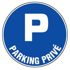 Panneaux d’obligations ronds 300mm ''Parking privé'' - NOVAP - 4060446 0