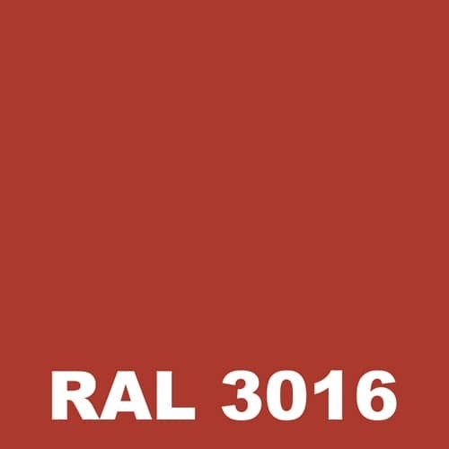 Peinture Ravalement - Metaltop - Rouge corail - RAL 3016 - Pot 5L 1