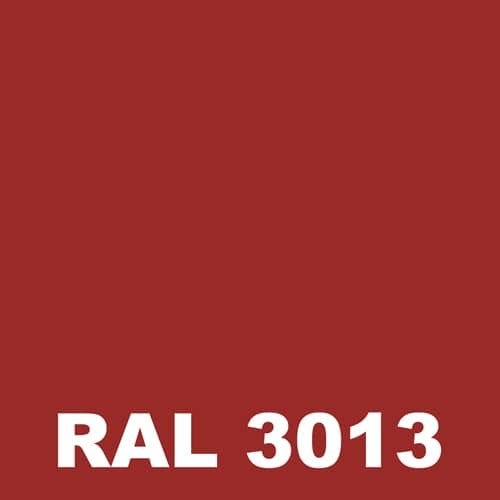 Peinture Mur Exterieur - Metaltop - Rouge tomate - RAL 3013 - Pot 5L 1