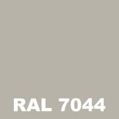Peinture Mur Exterieur - Metaltop - Gris soie - RAL 7044 - Pot 15L 1