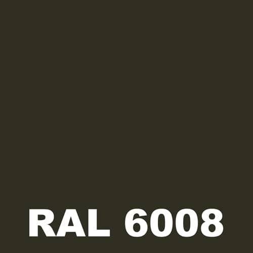 Antirouille Couleur - Metaltop - Vert brun - RAL 6008 - Pot 5L 1