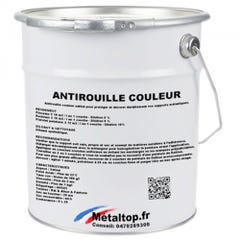 Antirouille Couleur - Metaltop - Gris olive - RAL 7002 - Pot 15L 0