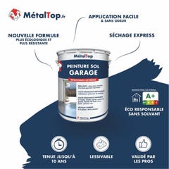 Peinture Sol Garage - Metaltop - Rosé - RAL 3017 - Pot 15L 3