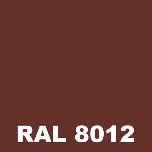 Peinture Antiderapante - Metaltop - Brun rouge - RAL 8012 - Pot 15L 1