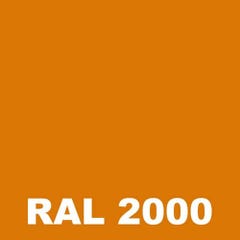 Peinture Sol Ciment - Metaltop - Orange jaune - RAL 2000 - Pot 15L 1