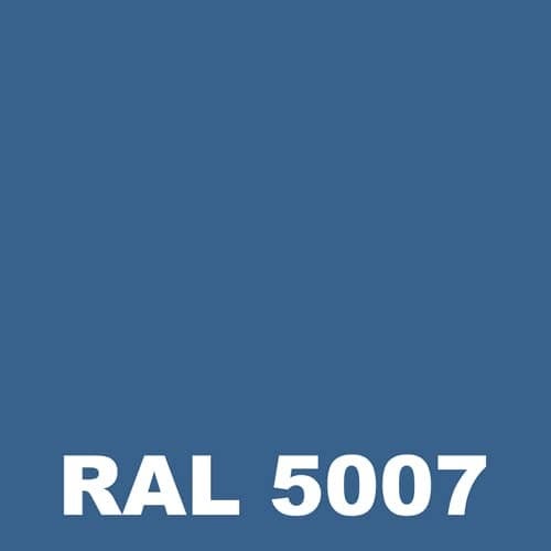 Peinture Escalier Metal - Metaltop - Bleu brillant - RAL 5007 - Pot 5L 1