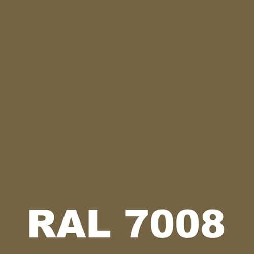 Peinture Sol Mat - Metaltop - Gris kaki - RAL 7008 - Pot 15L 1