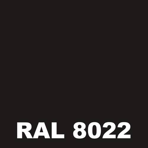 Peinture Sol Garage - Metaltop - Brun noir - RAL 8022 - Pot 15L 1