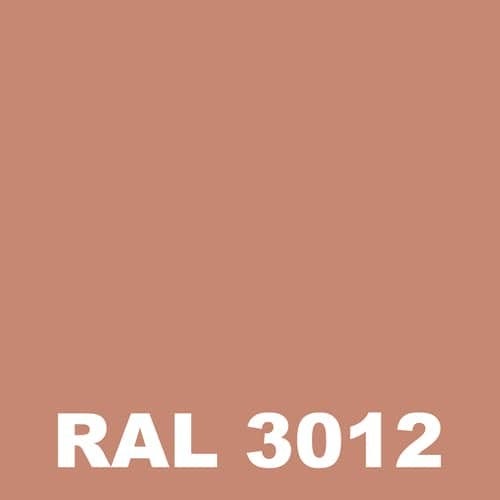 Peinture Sol Industriel - Metaltop - Rouge beige - RAL 3012 - Pot 15L 1