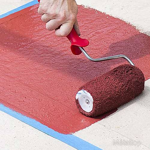 Peinture Sol Beton - Metaltop - Bleu azur - RAL 5009 - Pot 15L 2