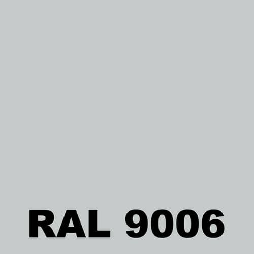Peinture Portail Fer - Metaltop - Aluminium blanc - RAL 9006 - Pot 5L 1