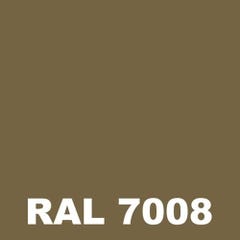 Peinture Fer Monocouche - Metaltop - Gris kaki - RAL 7008 - Pot 1L 1