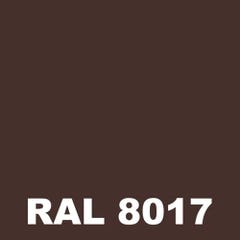 Peinture Portail Fer - Metaltop - Brun chocolat - RAL 8017 - Pot 5L 1