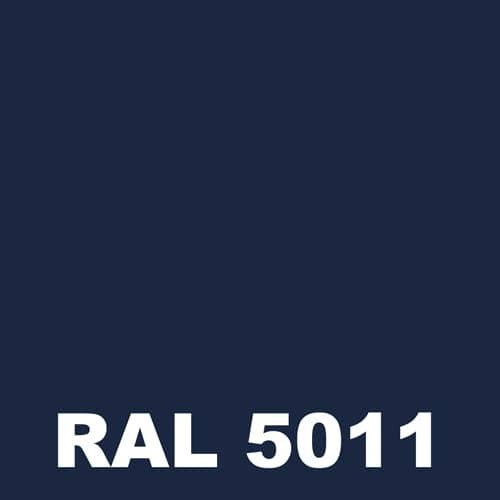 Laque Bi Composants - Metaltop - Bleu acier - RAL 5011 - Pot 5L 1