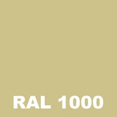Laque Bi Composants - Metaltop - Beige vert - RAL 1000 - Pot 15L 1