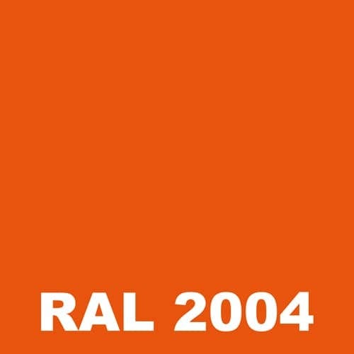 Laque Polyurethane - Metaltop - Orange pur - RAL 2004 - Pot 15L 1