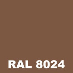 Peinture Murale Interieur - Metaltop - Brun beige - RAL 8024 - Pot 15L 1