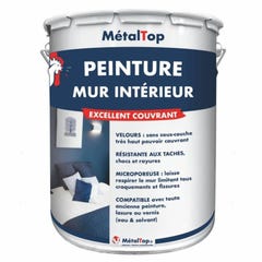 Peinture Mur Interieur - Metaltop - Vert de sécurité - RAL 6032 - Pot 5L 0