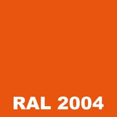 Laque Bi Composants - Metaltop - Orange pur - RAL 2004 - Pot 15L 1