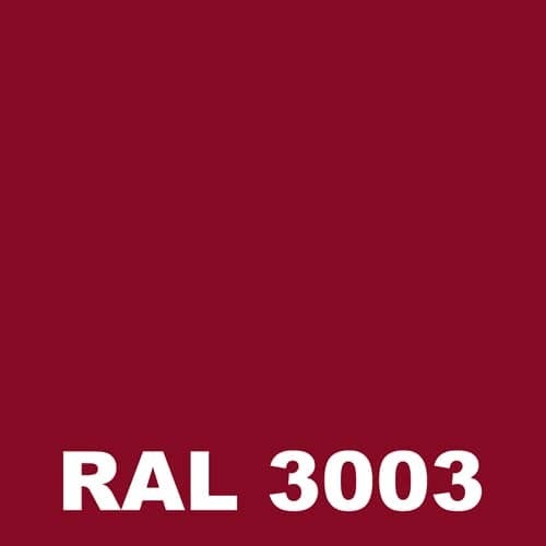 Peinture Portail Fer - Metaltop - Rouge rubis - RAL 3003 - Pot 1L 1