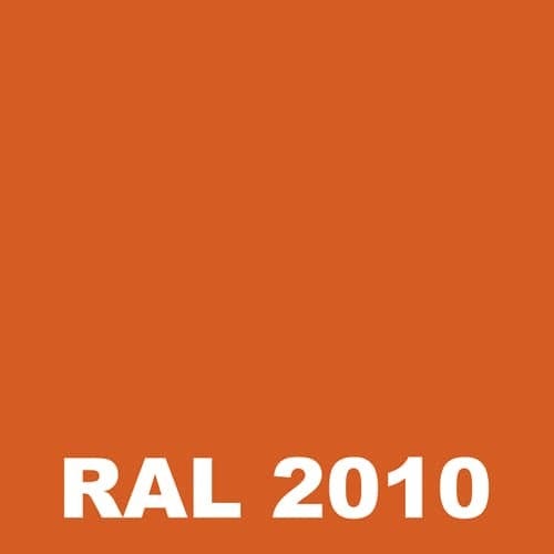 Laque Bi Composants - Metaltop - Orange de sécurité - RAL 2010 - Pot 15L 1