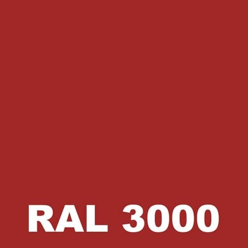 Peinture Fer Monocouche - Metaltop - Rouge feu - RAL 3000 - Bombe 400mL 1