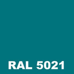 Laque Bi Composants - Metaltop - Bleu eau - RAL 5021 - Pot 15L 1