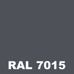 Laque Polyurethane - Metaltop - Gris ardoise - RAL 7015 - Pot 15L 1