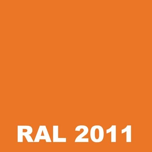 Peinture Temperature - Metaltop - Orange foncé - RAL 2011 - Pot 15L 1