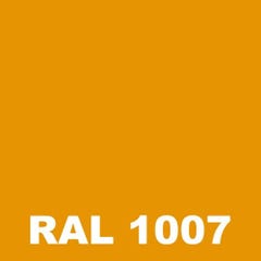 Peinture Temperature - Metaltop - Jaune narcisse - RAL 1007 - Pot 15L 1