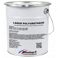 Laque Polyurethane - Metaltop - Rouge brun - RAL 3011 - Pot 5L 0