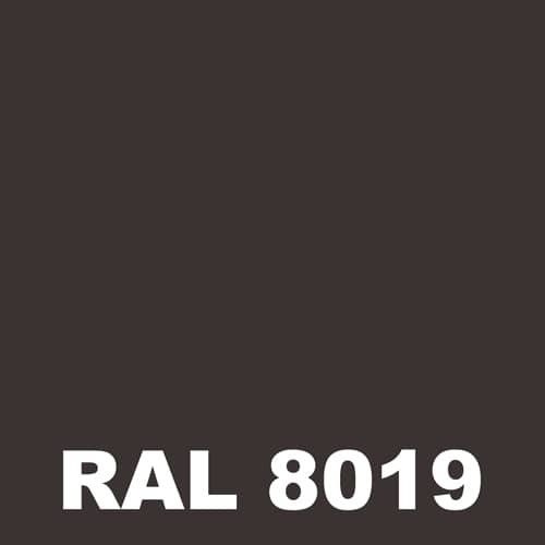 Peinture Industrielle - Metaltop - Brun gris - RAL 8019 - Pot 1L 1