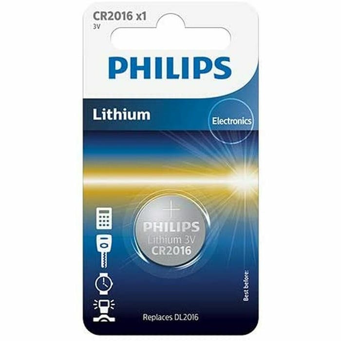 Batteries Philips CR2016/01B 0