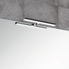 Meuble de salle de bain 100cm simple vasque - 2 tiroirs - BALEA - ciment (gris) 7