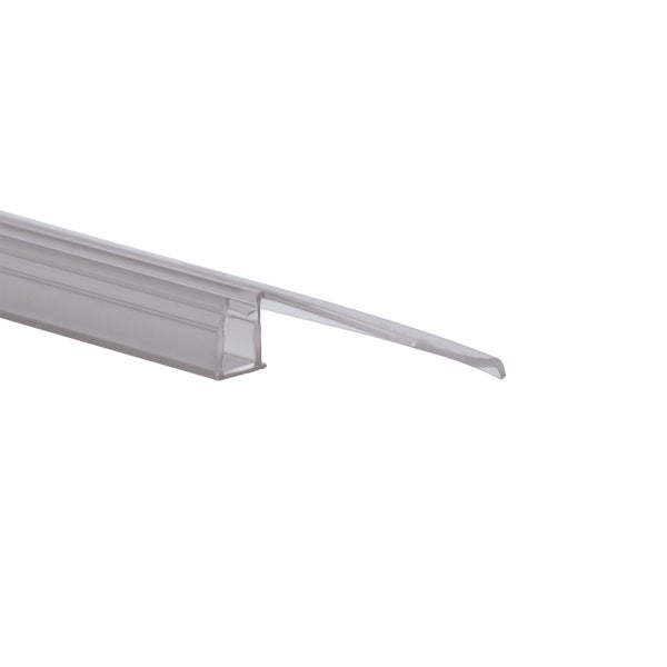 Schulte Joint d'étanchéité de douche bas ou intervolet vertical universel,  200cm recoupable pour élément fixe pivotant ou bas 6 et 8 mm,E100078-8-3-99