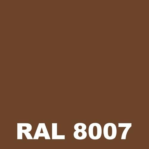 Laque Antirouille - Metaltop - Brun fauve - RAL 8007 - Bombe 400mL 1