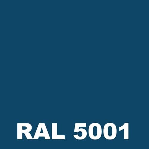 Peinture Direct Rouille - Metaltop - Bleu vert - RAL 5001 - Pot 5L 1
