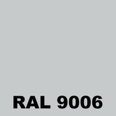 Laque Anticorrosion - Metaltop - Aluminium blanc - RAL 9006 - Pot 5L 1