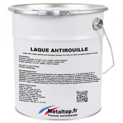 Laque Antirouille - Metaltop - Bleu violet - RAL 5000 - Pot 5L 4