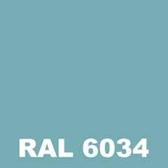 Laque Antirouille - Metaltop - Turquoise pastel - RAL 6034 - Pot 1L 1