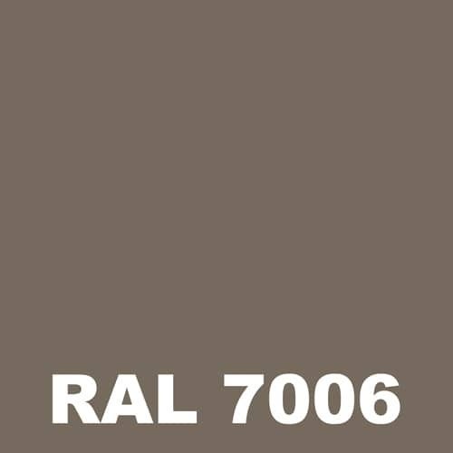 Laque Antirouille Marine - Metaltop - Gris beige - RAL 7006 - Pot 1L 1
