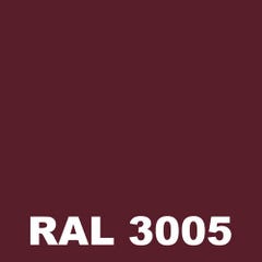 Peinture Metal Rouille - Metaltop - Rouge vin - RAL 3005 - Pot 15L 2