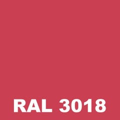 Laque Antirouille - Metaltop - Rouge fraise - RAL 3018 - Pot 5L 1
