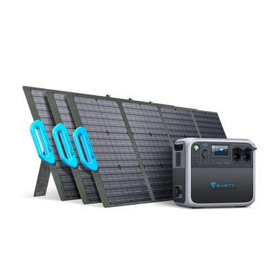 Groupe électrogène solaire + panneau solaire 200W EB70 + PV200